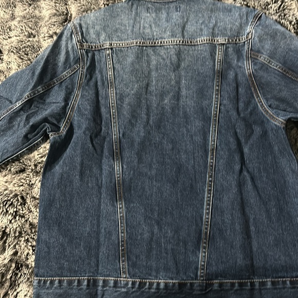 Super cute sandrine rose x Free people collab oversized jean jacket!! - Picture 4 of 7